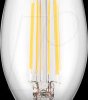 65390 LED lamp E14, 4 W, 470 lm, 2700 K, filament