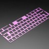Adafruit Anodized Purple Aluminum Metal Keyboard Plate for GH60 Case