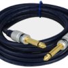 Vitalco Mk46 Kabel Instrumentalny Audio Jack 6,3Mm Mono (Wtyk / Wtyk) 1,5M