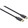 Manhattan 355568 DisplayPort Cable Black 1m PVC triple shield gold connectors