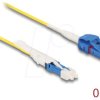 88291 Fiber optic cable, CS / LC Duplex UPC, OS2 Uniboot 0.5 m