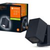 Kinkiet Lampa Elewacyjna Ścienna Endura Classic Cube Adjustable Wall Black...