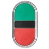 Napęd przycisku podwójny zielony/czerwony z samopowrotem LPCB7113