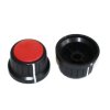 Gałka potencjometru GC28 -28mm - Czerwona