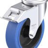 Blickle 941871 LER-POEV 125G-FI-SB Rolka obrotowa z blachy stalowej Średnica koła: 125 mm Maksymalne obciążenie: 150 kg