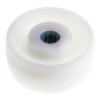 Kółko do wózka, Lite, Poliamid, Biały, obc.: 250kg, śred.: 100mm, szer.: 40mm