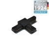 Blaupunkt Konektor do szyn 1-fazowych T czarny, BLAUPUNKT-KT1B