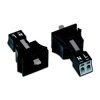 WAGO 890-712 2 Pole 16A 4.4mm Plug Snap In Black