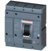Wyłącznik automatyczny w obudowie formowanej SENTRON, Typ I, Typ S, Typ L, 4-biegunowy, 600A, 480V ac 65 kA, Siemens