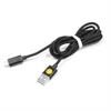Przyłącze magnetyczne USB 2.0 A wtyk - USB micro plecione 1,2m czerne