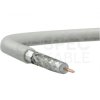 Kabel koncentryczny 75ohm RG6 tc’690CU Tri-Shield 1,13/4,8/7,2mm Cu (oplot Al 80%) antenowy wewnętrzny biały TC'EQ