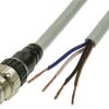 Przewód czujnik-siłownik ze złączem Złącze M12 liczba rdzeni 4 długość 2m Rodzaj A Męskie