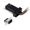 Adapter D-sub z typu D-Sub z 9 stykami na rodzaj Żeński z rodzaju Męski na typ RJ45