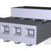 TE Connectivity 3-640468-4 TE AMP MTA-100 CL Connectors, 1 szt.