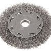 Szczotka ścierna, Stal, średnica: 100mm, Trzpień