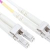 Kabel światłowodowy, średnica: 900μm, OM4 Wielomodowy, Fioletowy, LC / LC