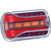 Fristom FT-350 LED Trailer Tail Light Open Cable Ends 12/24/36V DC