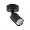 Lampa sufitowa czarna reflektorek na podsufitce TOP BLACK 1 5739 TK Lighting
