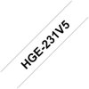 Brother HGE231V5 Brother HGE-231V5 label-making tape