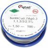 Cyna Sn99Ag03Cu07 1.13 1.50mm 0.10kg