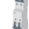 Wyłącznik automatyczny, Typ A, 1+N, 10A, 250V, 60V, Siemens, 5SY