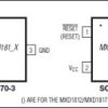 Low-Power µP Reset Circuits in 3-Pin SC70/SOT23