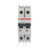 Wyłącznik miniaturowy, Typ C, 2-biegunowy, 5 A, 440 V ac, 96 V dc, ABB, SU200 M 15 kA