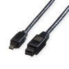 Kabel ROLINE IEEE 1394b / IEEE 1394, 9/4-stykowy, czarny, 1,8 m