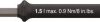 Trzon wymienny sześciokątny do easyTorque seria 28593 1,5x110mm / max. 0,9Nm 46945