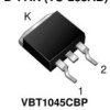 VBT1045CBP-E3 Trench MOS Barrier Schottky Rectifier for PV Solar Cell Bypass Protection Ultra Low VF = 0.34 V at IF = 2.5 A
