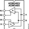 3.3 V, Low Power, RS-485/RS-422 Transceiver (Half Duplex, 250 kbps, Slew Rate Limited, DE/RE)