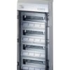 Rozdzielnica natynkowa KV do instalacji zewnętrznych IP65 4x12 modułów z zaciskami PE/N Fixconnect KV PC 9448 61001107