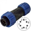 Złącze przemysłowe SP1310/P6-6 WT kabel ( 6P 4A)