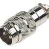 Złącze mikrofonowe CB 2pin 16mm, wtyk męski na przewód