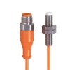 Czujnik zbliżeniowy IE5377 M8 x 1 ifm electronic Zabezpieczenie przed wlewaniem IE5 długość 35 mm Gwintowany PnP 3 mm 36