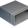 Obudowa urządzeń elektronicznych ABS wysokość zew: 86 mm szerokość zew: 160 mm długość zew: 160 mm 160 x 160 x 86mm