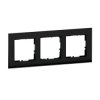 Legrand 3 x Ramka czarny 766113 1 szt.