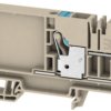 Supply terminal, push-in connection, 0.5-10 mm², 57 A, 8 kV, dark beige, 1988180000