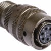 Złącze 6-pinowe Męski Amphenol Industrial Żeński Montaż na kablu MIL-DTL-26482 rozmiar 10