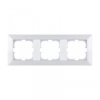 Ramka potrójna Exen seria Odak biała O103/01E