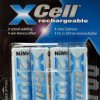 118740 Xcell batteries in 4-pack, Mignon AA 2700 mAh