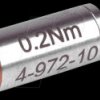4-972 Torque adaptor for 4 mm bits, 0,2 Nm