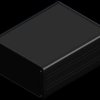 Aluminum Profile enclosure, (L x W x H) 200 x 167 x 82 mm, black (RAL 9004), IP65, TEKAM 52.9