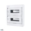 Rozdzielnica natynkowa schelinger IP40 zaciski 24N+24PE 2x12P A80-RDN-IP40-NPE-24P