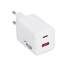 Ładowarka sieciowa Akyga 45W USB-C + USB-A PD 5-20V/3A GaN