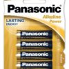 4 x Bateria alkaiczna PANASONIC ALKALINE POWER LR6 AA