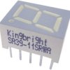 Wyświetlacz diodowy LED Kingbright SA39-11GWA 10mm
