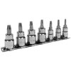 Sealey AK62262 TRX-Star* Socket Bit Set Lock-On™ 7pc 1/4" & 3/8"Sq Drive