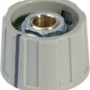 OKW A2531068 A2531068 Pokrętło szary (Ø x W) 31 mm x 15.5 mm 1 szt.