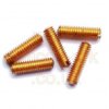 M4 x 12mm Brass Grubscrew